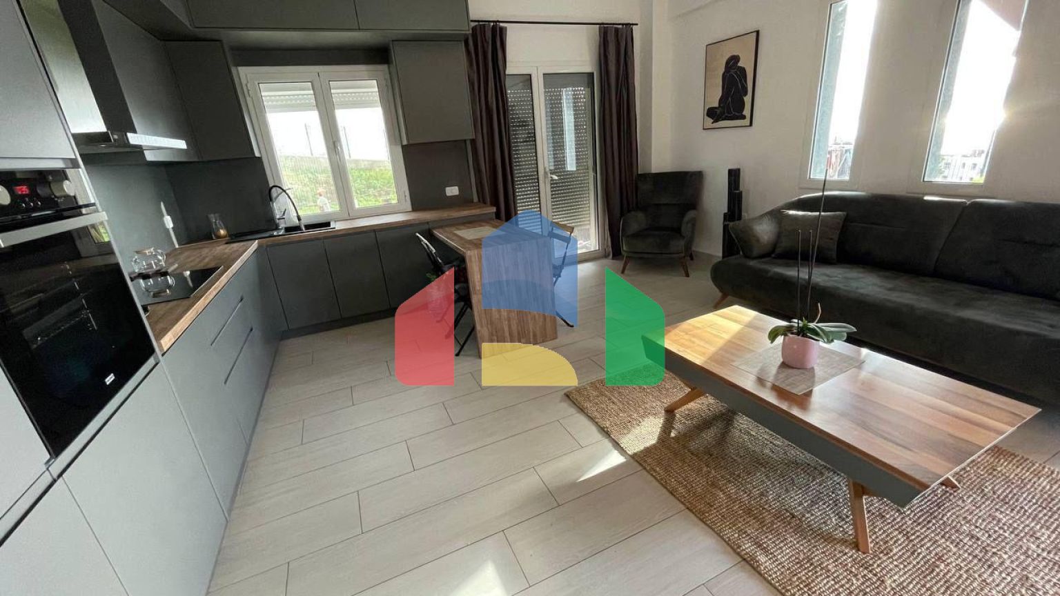 1+1 с террасой с видом на море, Саранда, 62+45 м.кв