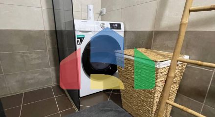 1+1 с террасой с видом на море, Саранда, 62+45 м.кв