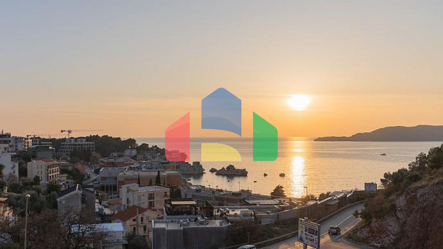 Квартира 160 м² с панорамным видом на море — Pržno, Будванская ривьера