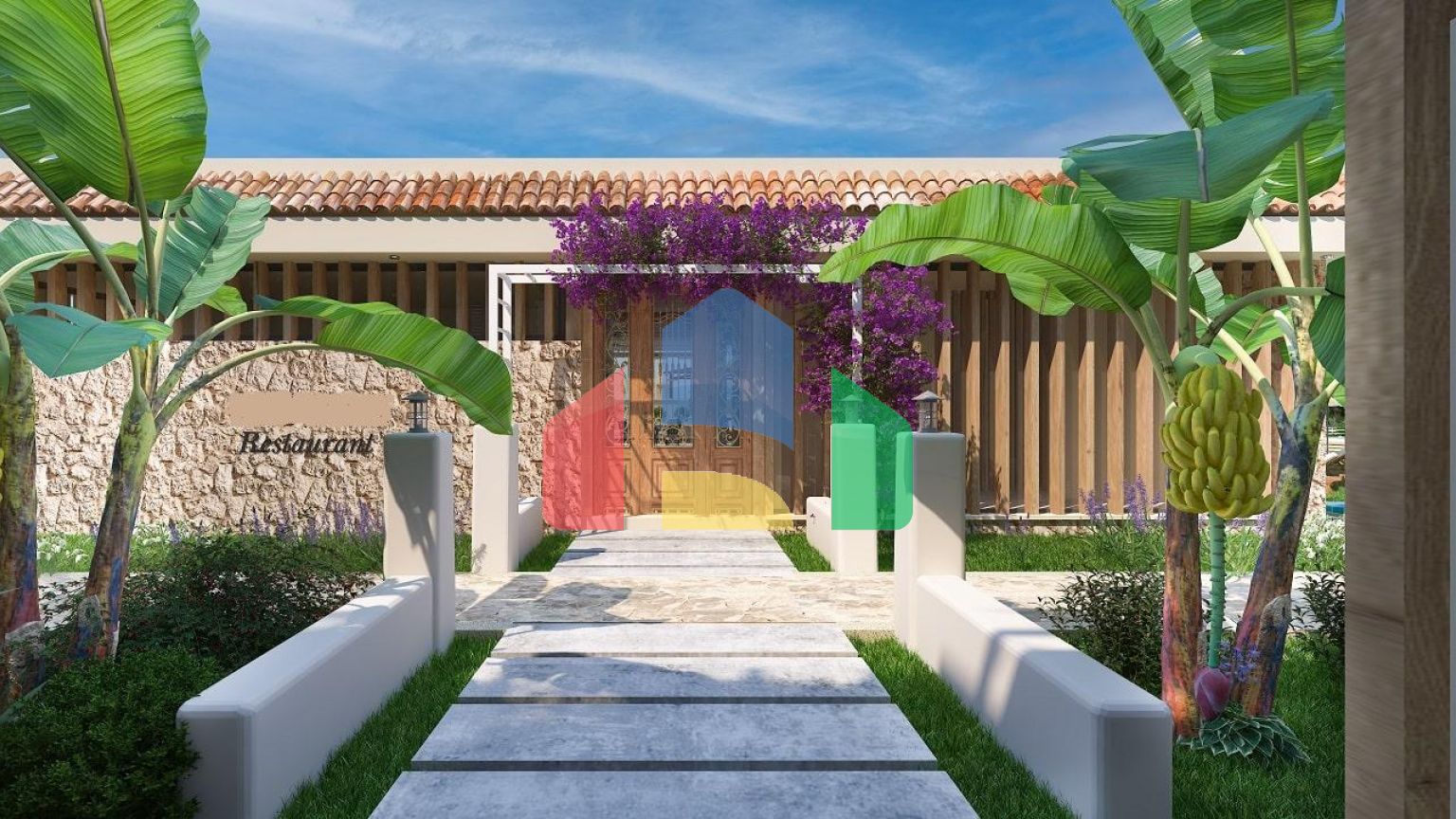 2-комнатный пентхаус 60 м2 + 25 м2 терраса на крыше в 200 метрах от пляжа