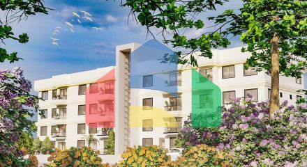 Трехкомнатная квартира (80 м2 ) в 2,5 км от моря в Фамагусте Трехкомнатная квартира (80 м2 ) в 2,5 км от моря в Фамагусте