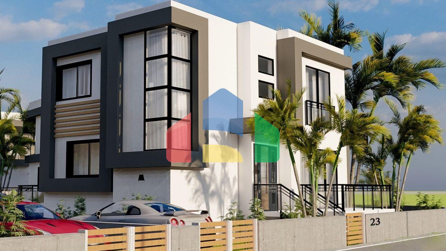 Таунхаус 2+2 (185 м2) в 600 метрах от моря