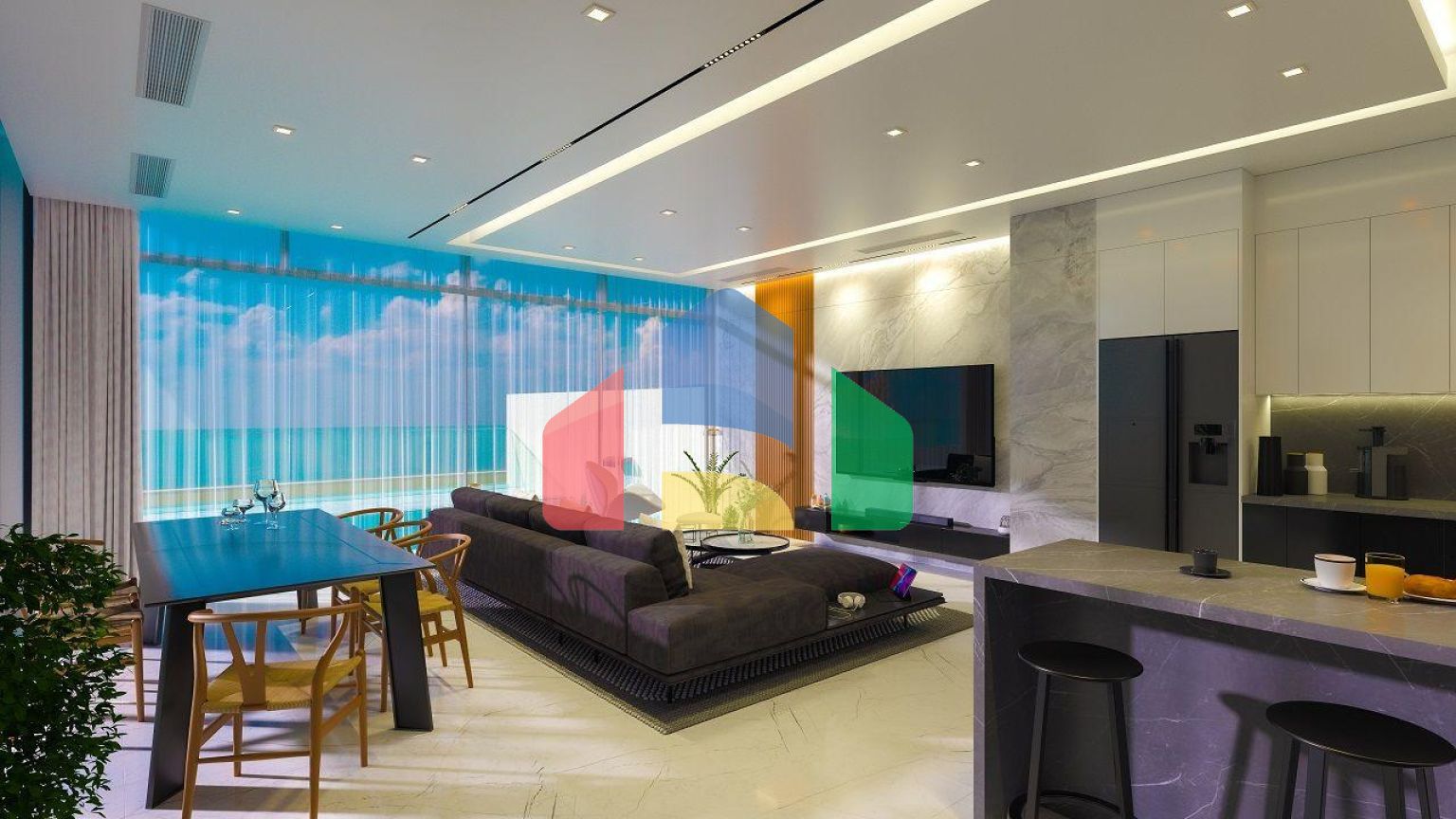 Вилла Duplex 3+1 (176 м2 ) с террасой 80 м2 рядом с Karpaz Gate Marina