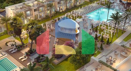 Студия 46 м2 с садом в шикарном комплексе в Искеле Студия 46 м2 с садом в шикарном комплексе в Искеле