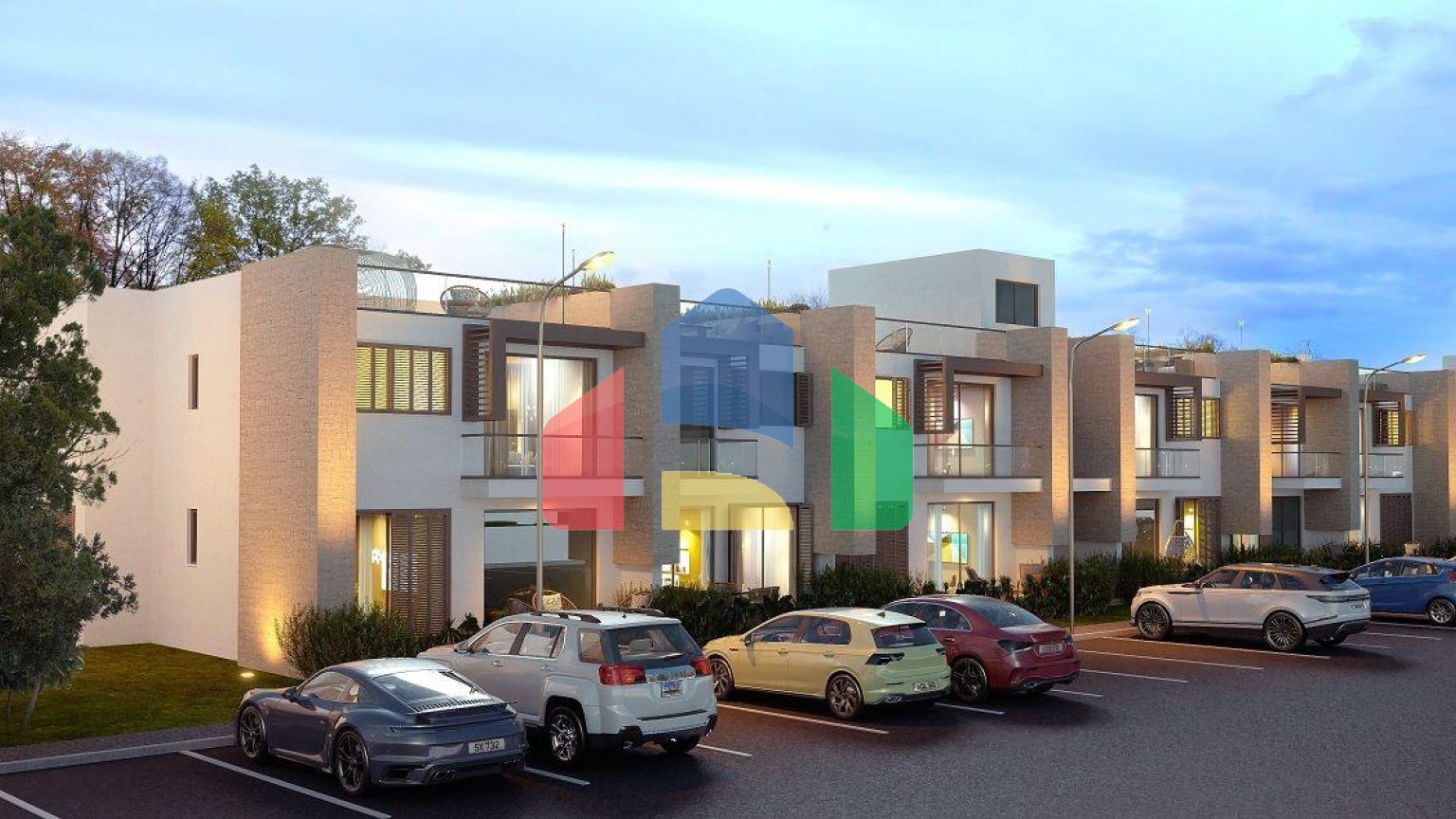 Студия 46 м2 с садом в шикарном комплексе в Искеле