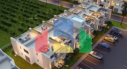 Студия 46 м2 с садом в шикарном комплексе в Искеле Студия 46 м2 с садом в шикарном комплексе в Искеле