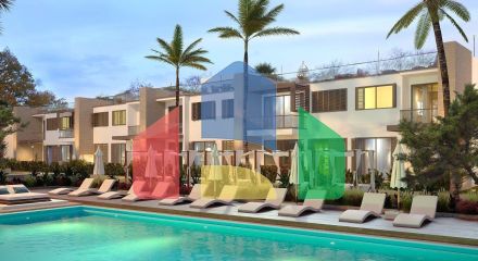 Двухкомнатная квартира 60 м2 с садом рядом с пляжем Лонг-Бич Двухкомнатная квартира 60 м2 с садом рядом с пляжем Лонг-Бич