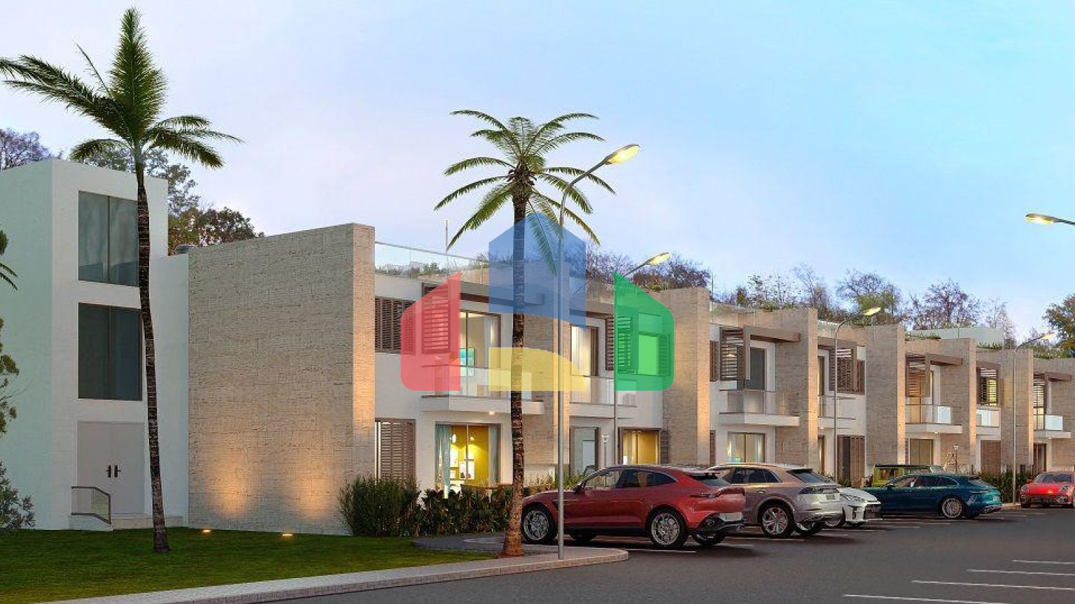 Двухкомнатная квартира 60 м2 с террасой 31 м2 рядом с песчаным пляжем