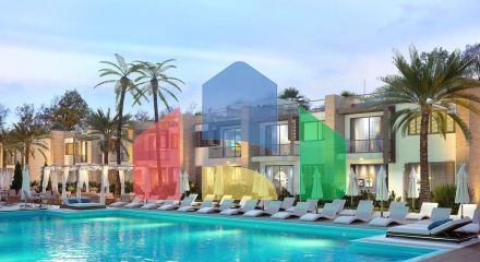 Двухкомнатная квартира 60 м2 с террасой 31 м2 рядом с песчаным пляжем Двухкомнатная квартира 60 м2 с террасой 31 м2 рядом с песчаным пляжем