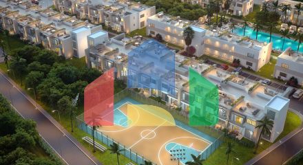 Двухкомнатная квартира 60 м2 с террасой 31 м2 рядом с песчаным пляжем Двухкомнатная квартира 60 м2 с террасой 31 м2 рядом с песчаным пляжем