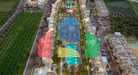 Двухкомнатная квартира 60 м2 с террасой 31 м2 рядом с песчаным пляжем Двухкомнатная квартира 60 м2 с террасой 31 м2 рядом с песчаным пляжем