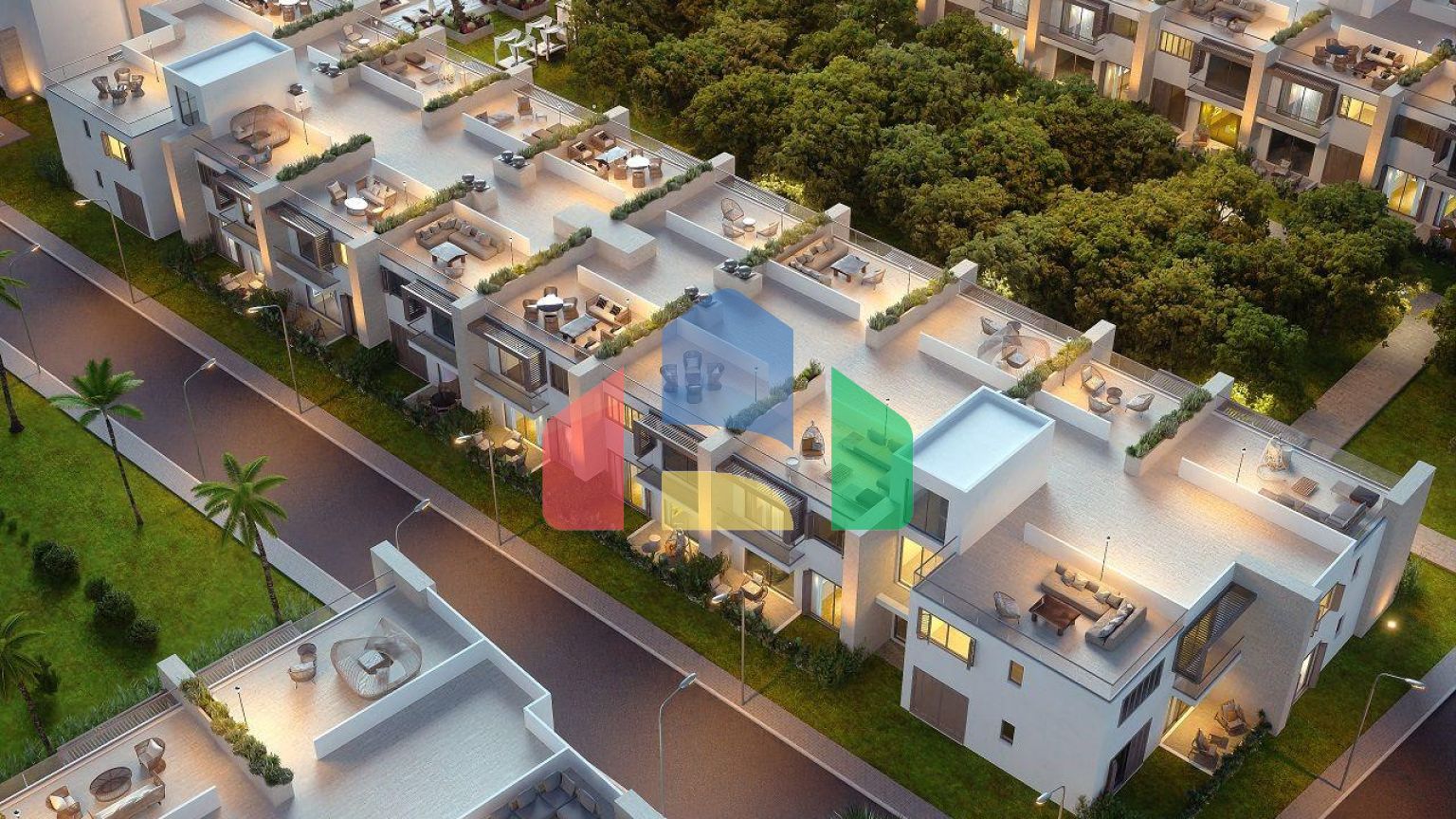 Двухкомнатная квартира 60 м2 с террасой 31 м2 рядом с песчаным пляжем