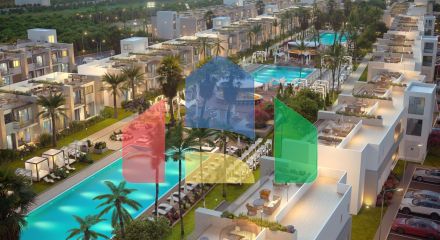 Трехкомнатная квартира 77 м2 с террасой 40 м2 в новом комплексе в Искеле Трехкомнатная квартира 77 м2 с террасой 40 м2 в новом комплексе в Искеле