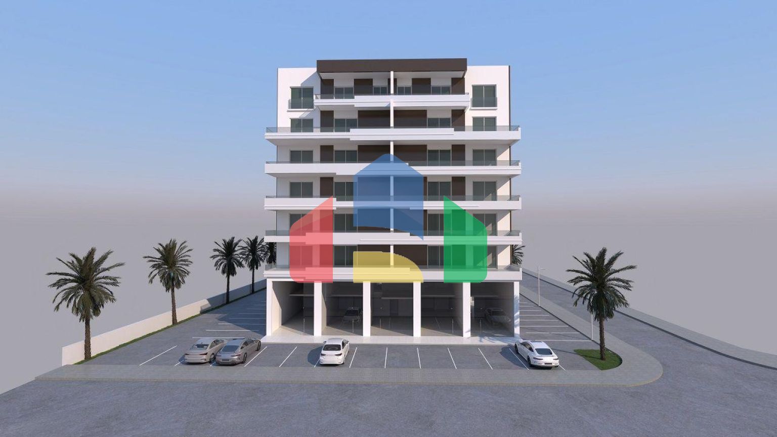 4-комнатные апартаменты 123 м2 с террасой 13 м2 в 950 метрах от песчаного пляжа