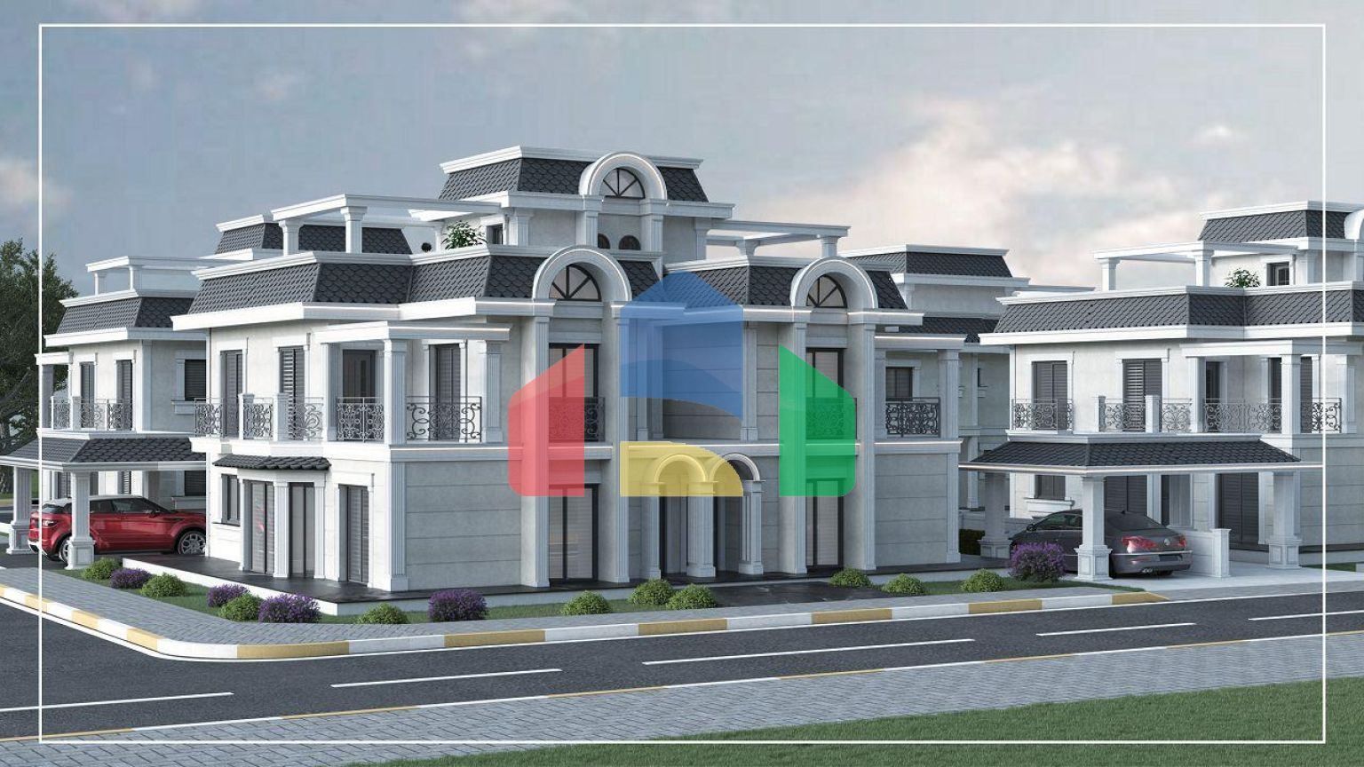 Красивая вилла 3+1 (167 м2) с балконом и террасой в Боазе