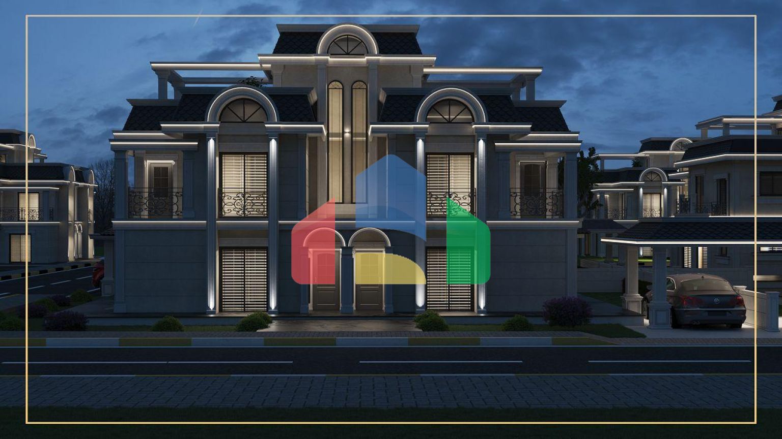 Красивая вилла 3+1 (167 м2) с балконом и террасой в Боазе