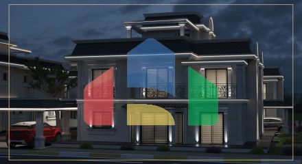 Красивая вилла 3+1 (167 м2) с балконом и террасой в Боазе Красивая вилла 3+1 (167 м2) с балконом и террасой в Боазе