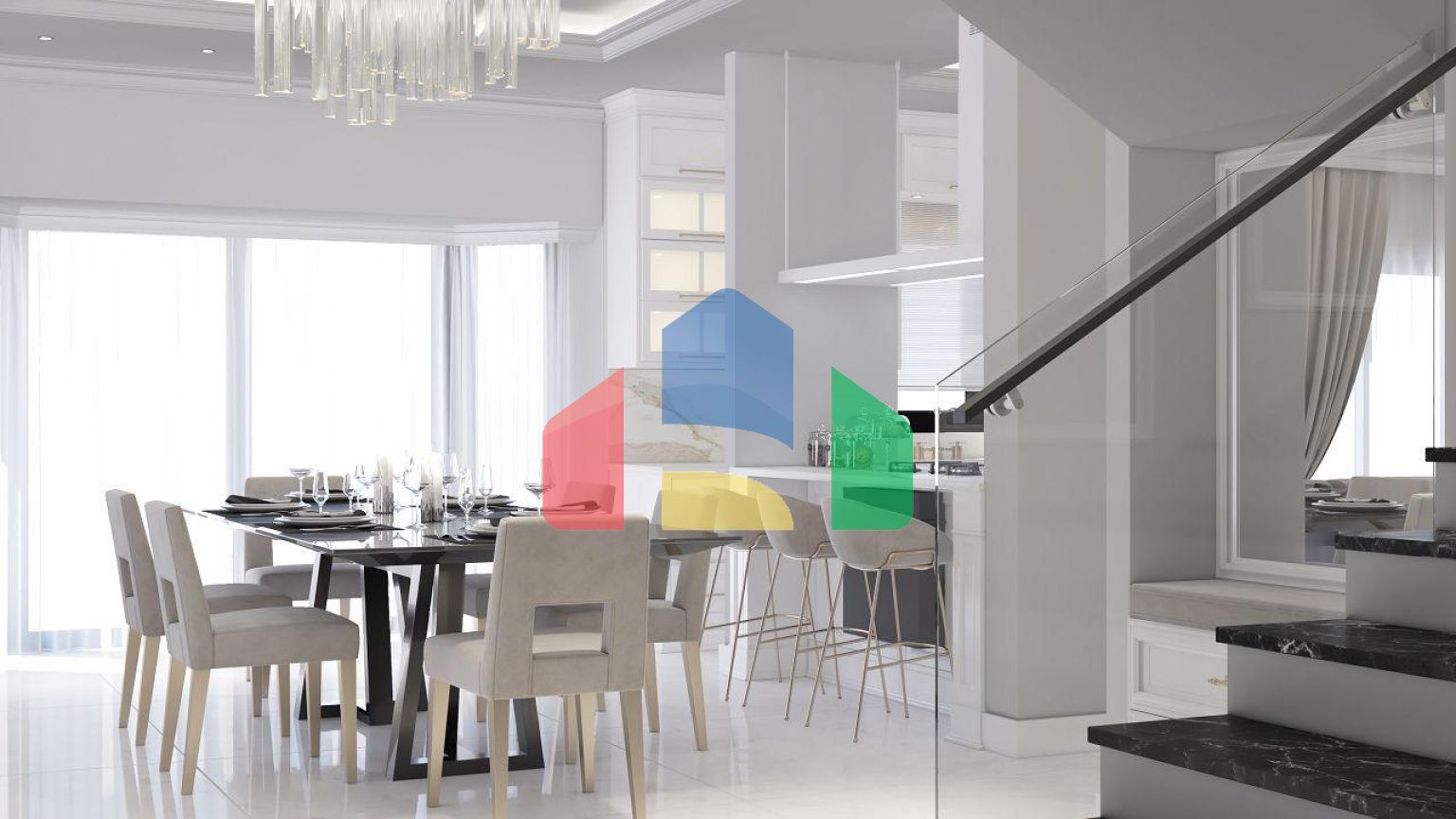 Красивая вилла 3+1 (167 м2) с балконом и террасой в Боазе