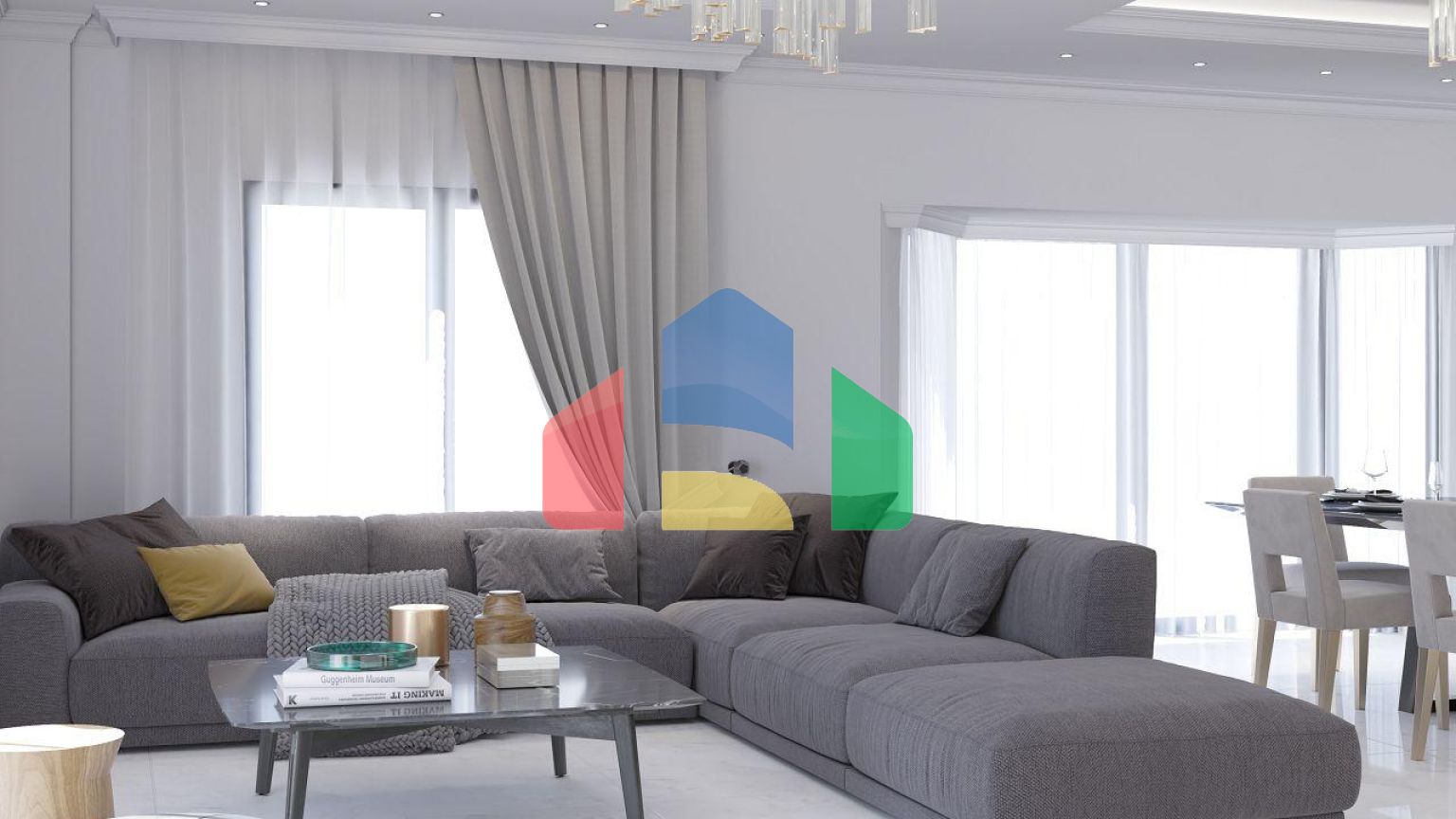 Красивая вилла 3+1 (167 м2) с балконом и террасой в Боазе