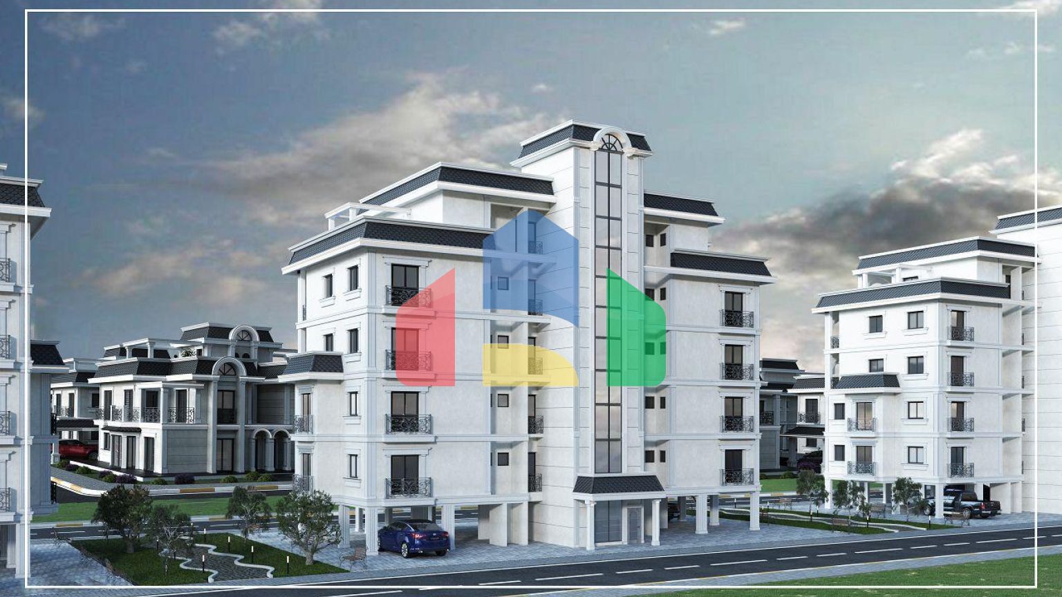 Двухкомнатный Penthouse 69 м2 с террасой в новом комплексе