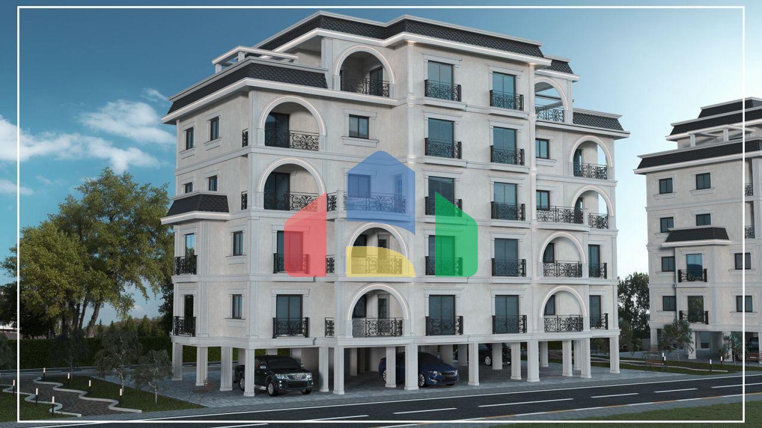 Двухкомнатный Penthouse 69 м2 с террасой в новом комплексе