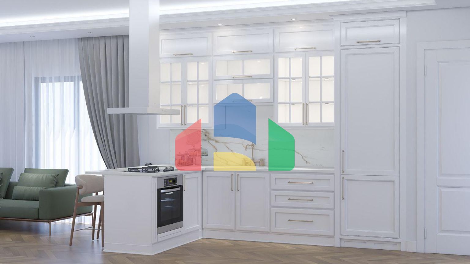 Двухкомнатный Penthouse 69 м2 с террасой в новом комплексе