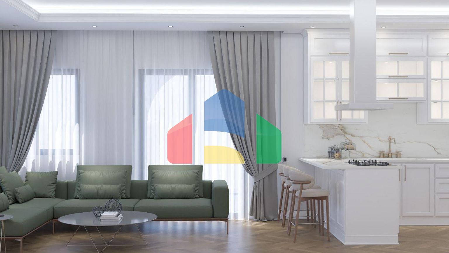 Двухкомнатный Penthouse 69 м2 с террасой в новом комплексе