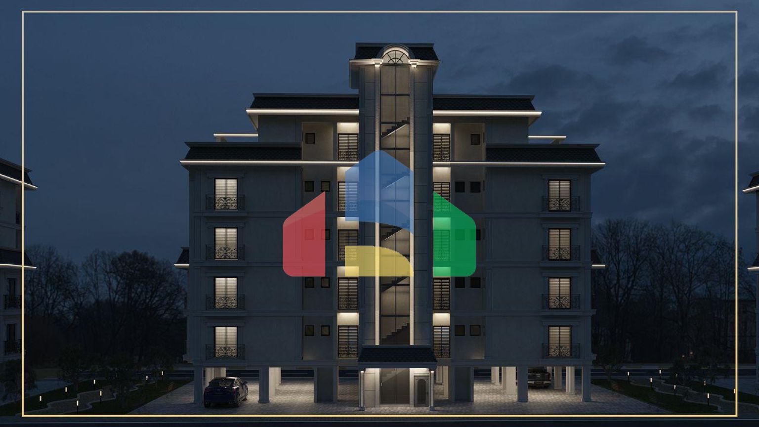 Двухкомнатный Penthouse 69 м2 с террасой в новом комплексе