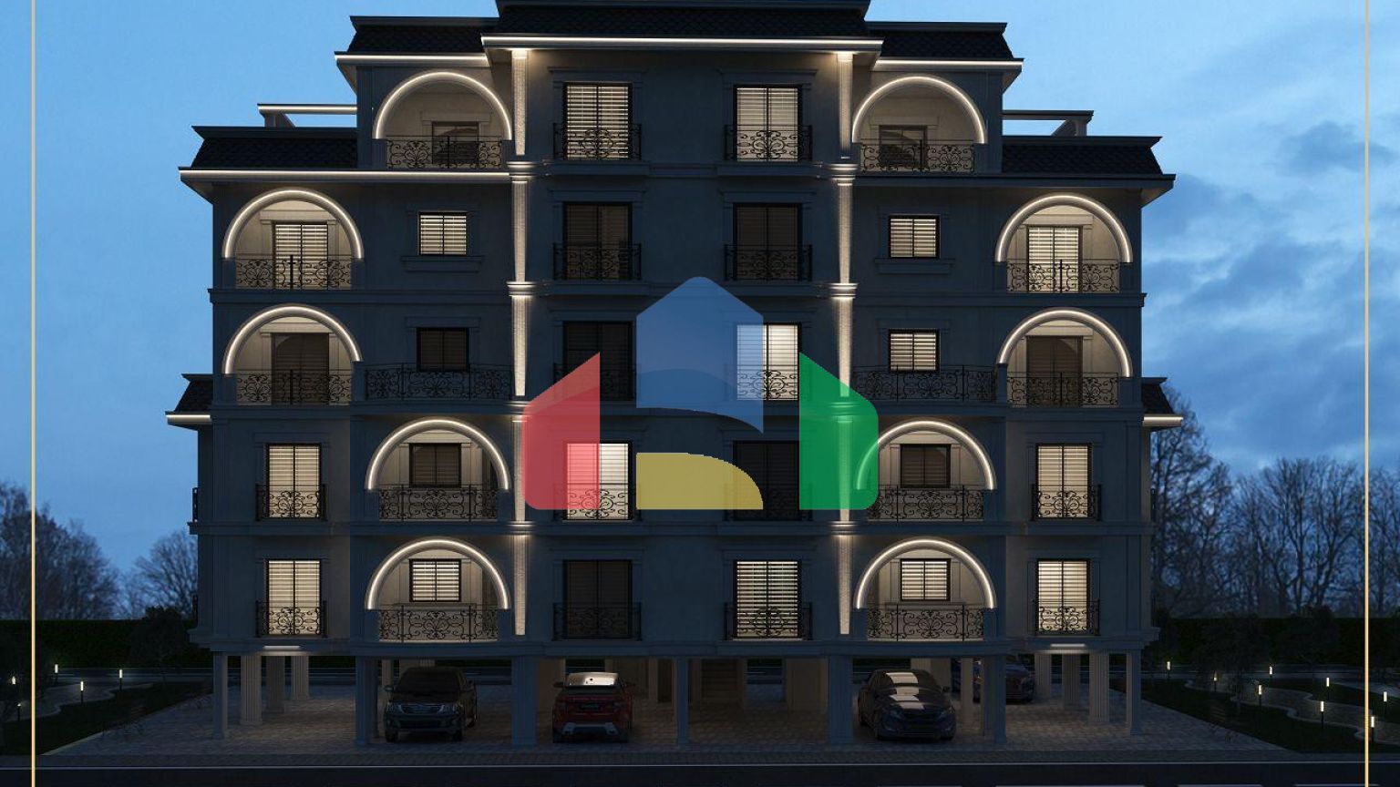 Двухкомнатный Penthouse 69 м2 с террасой в новом комплексе