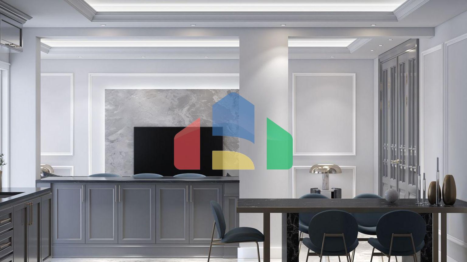 Трехкомнатная квартира 108 м2 с большой террасой в Боазе