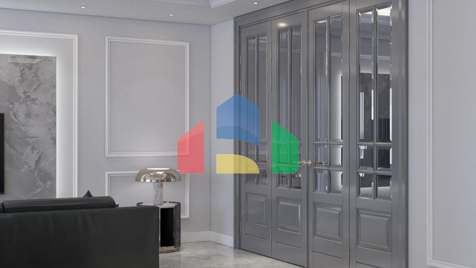 Трехкомнатная квартира 108 м2 с большой террасой в Боазе