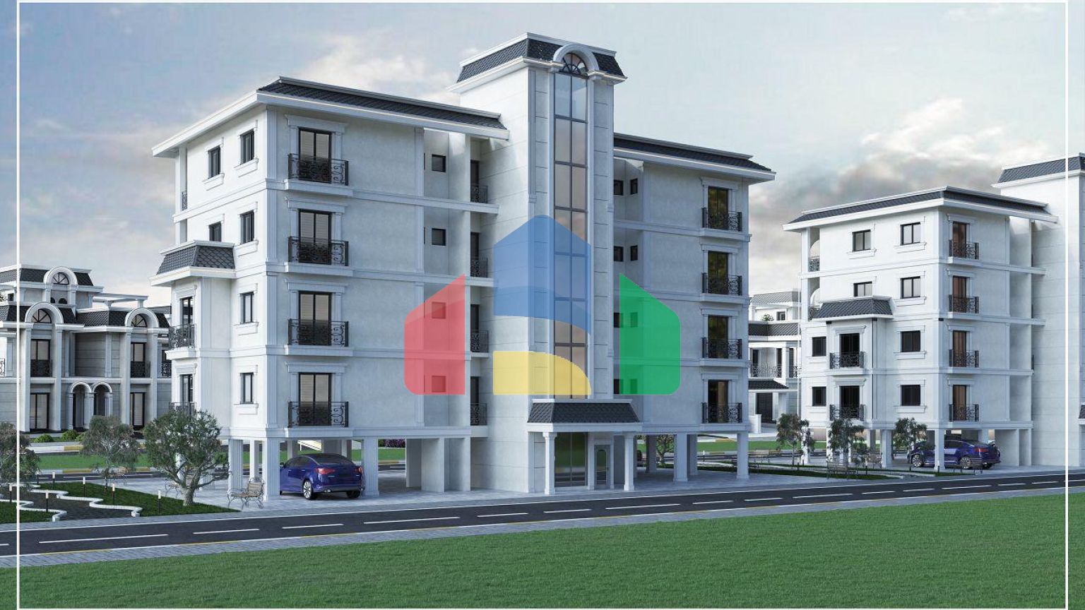 Четырехкомнатная квартира 125 м2 в новом комплексе в Боазе