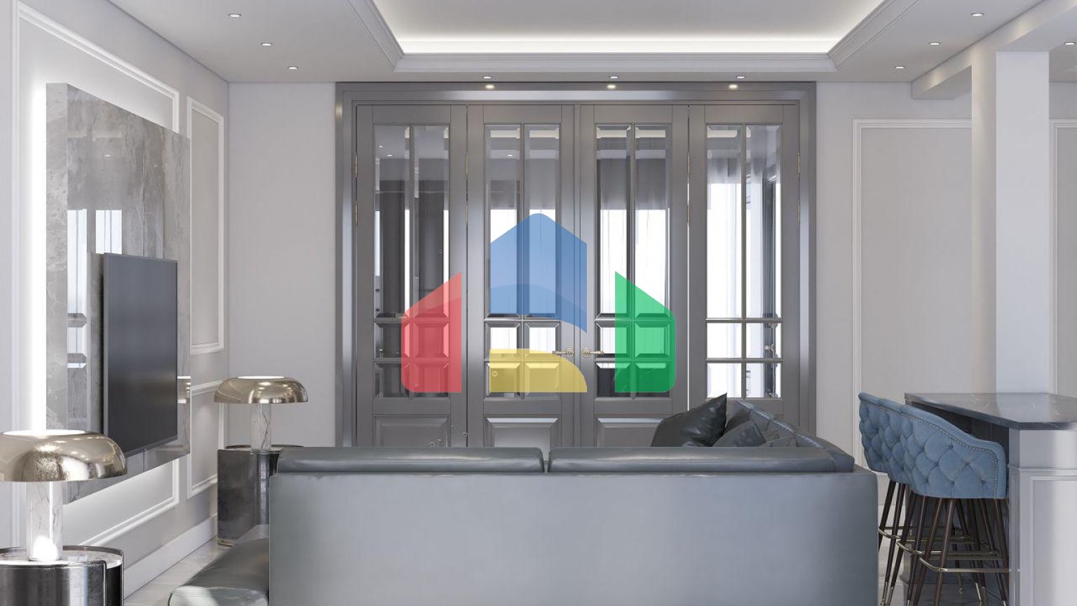 Четырехкомнатная квартира 125 м2 в новом комплексе в Боазе