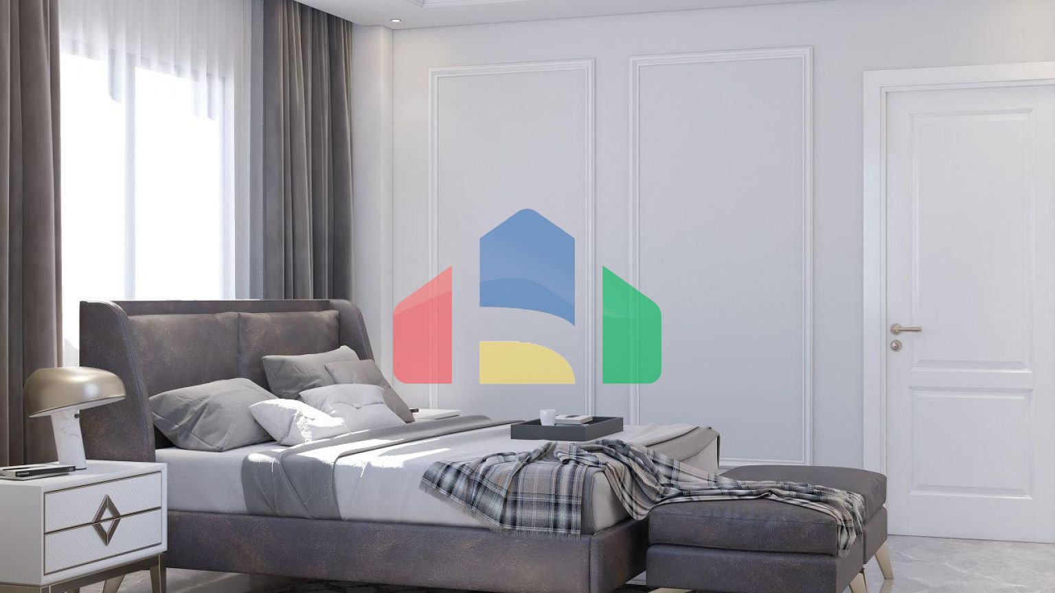 Четырехкомнатная квартира 125 м2 в новом комплексе в Боазе