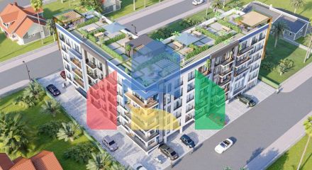 Двухкомнатная квартира 60 м2 с видом на море в Искеле Двухкомнатная квартира 60 м2 с видом на море в Искеле