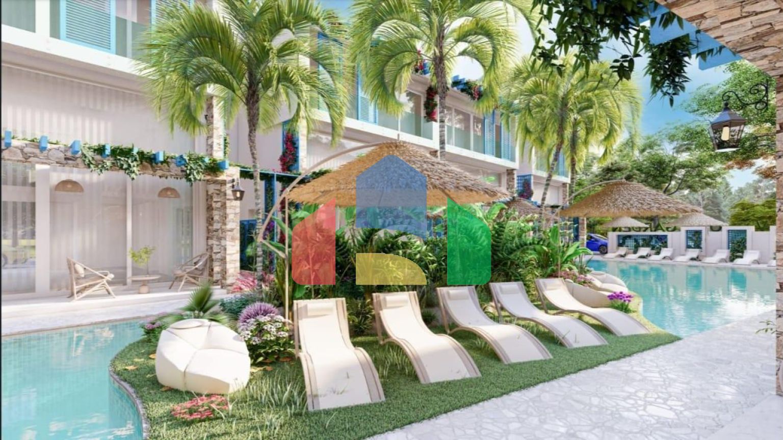 Квартира 2+1 Loft 127м2 в новом комплексе в Искеле