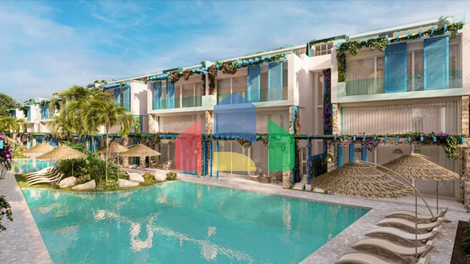 Квартира 2+1 Loft 127м2 в новом комплексе в Искеле