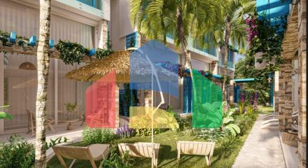 Квартира 2+1 Loft 127м2 в новом комплексе в Искеле