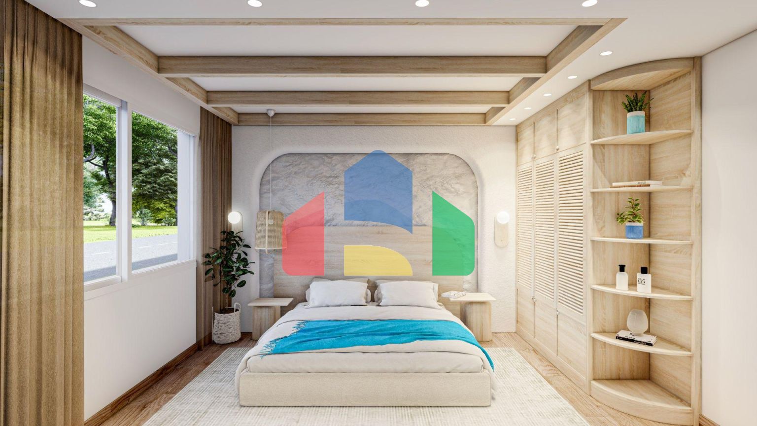 Квартира 2+1 Loft 127м2 в новом комплексе в Искеле