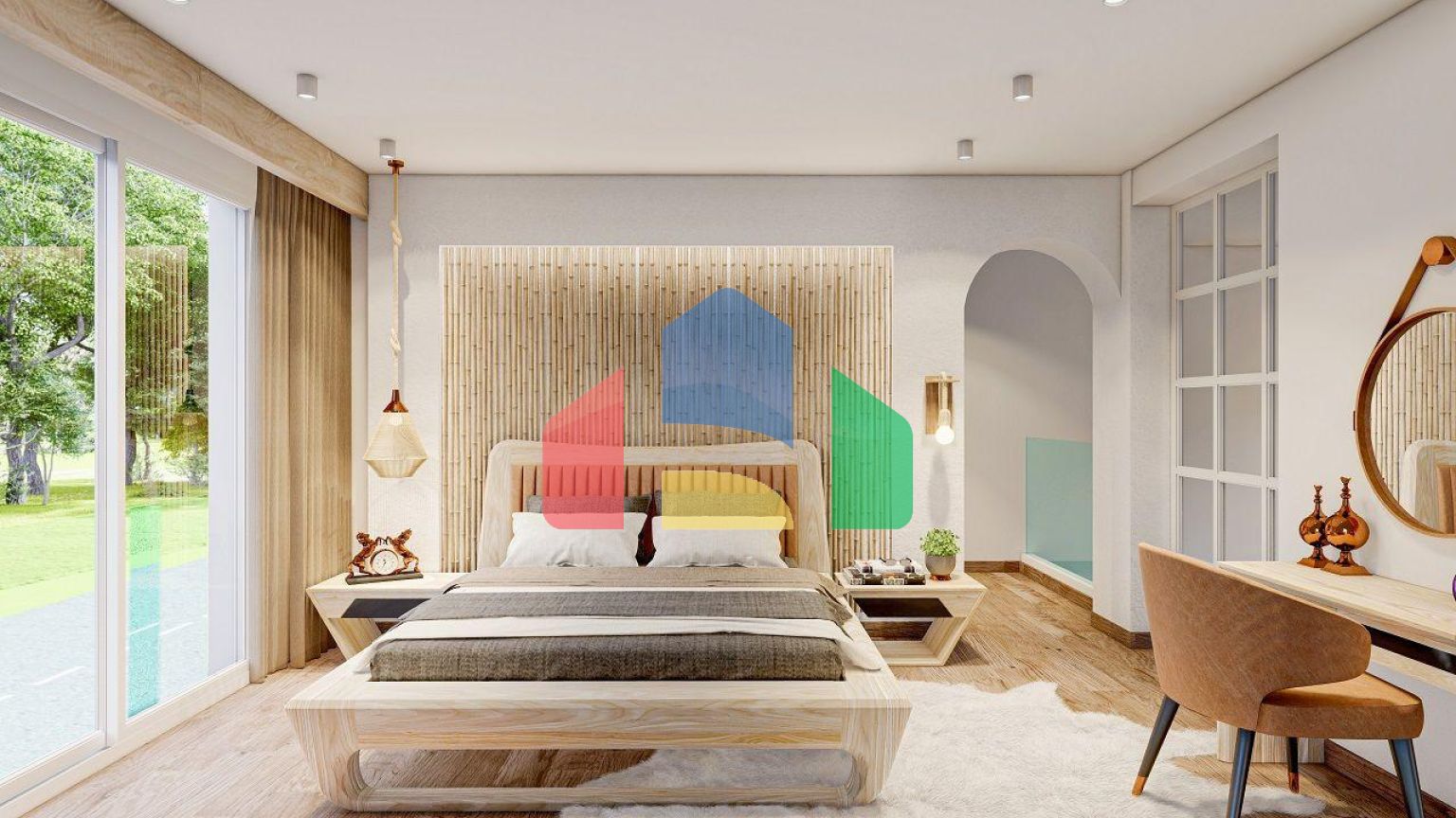 Квартира 2+1 Loft 127м2 в новом комплексе в Искеле