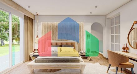 Квартира 2+1 Loft 127м2 в новом комплексе в Искеле