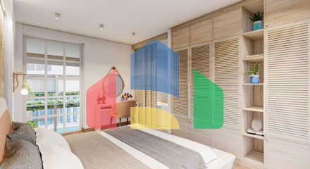 Квартира 2+1 Loft 127м2 в новом комплексе в Искеле