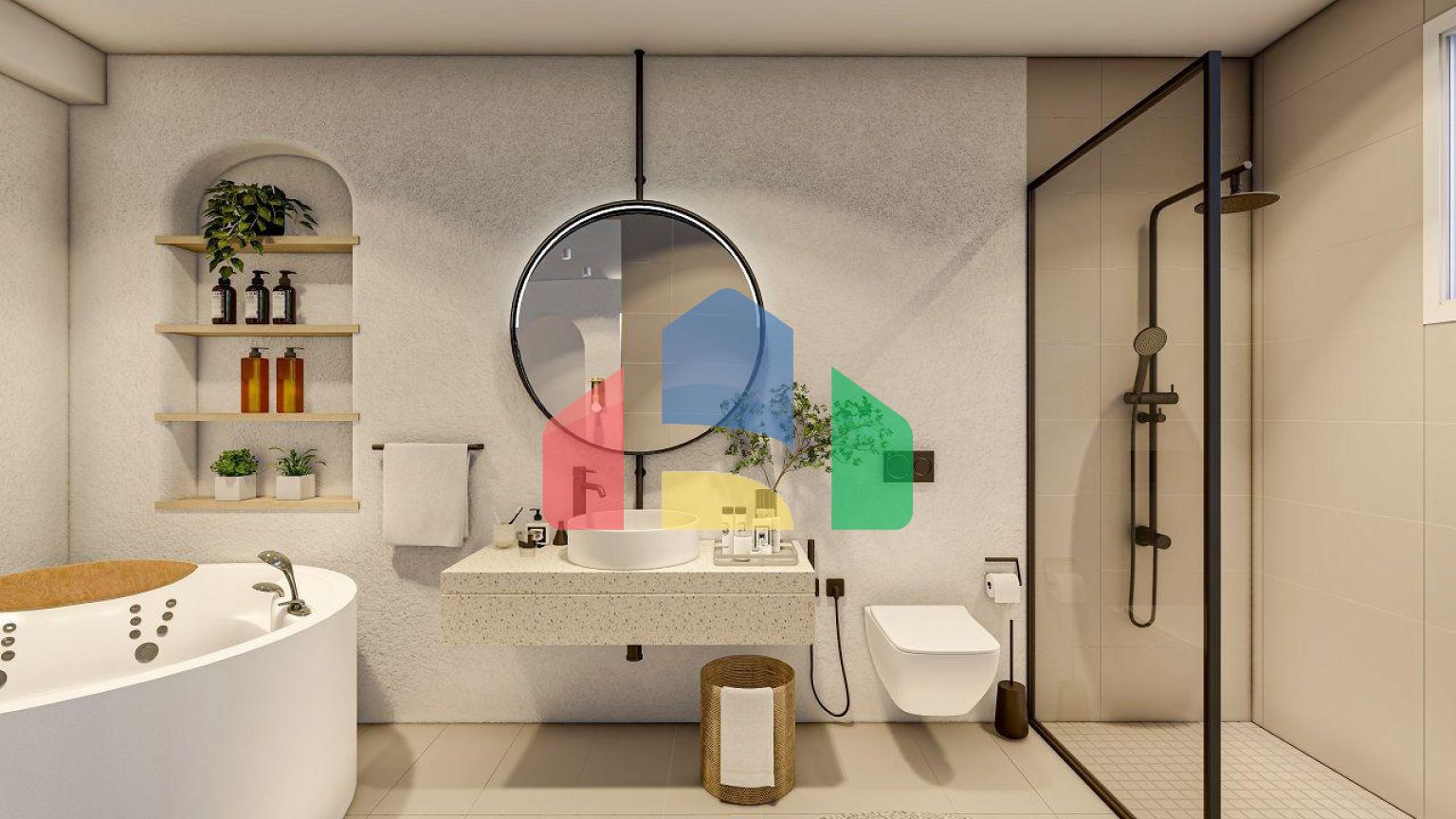 Квартира 2+1 Loft 127м2 в новом комплексе в Искеле