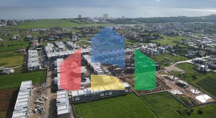 Студия 44 м2 в новом комплексе в Ени Боазичи