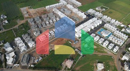 Студия 44 м2 в новом комплексе в Ени Боазичи