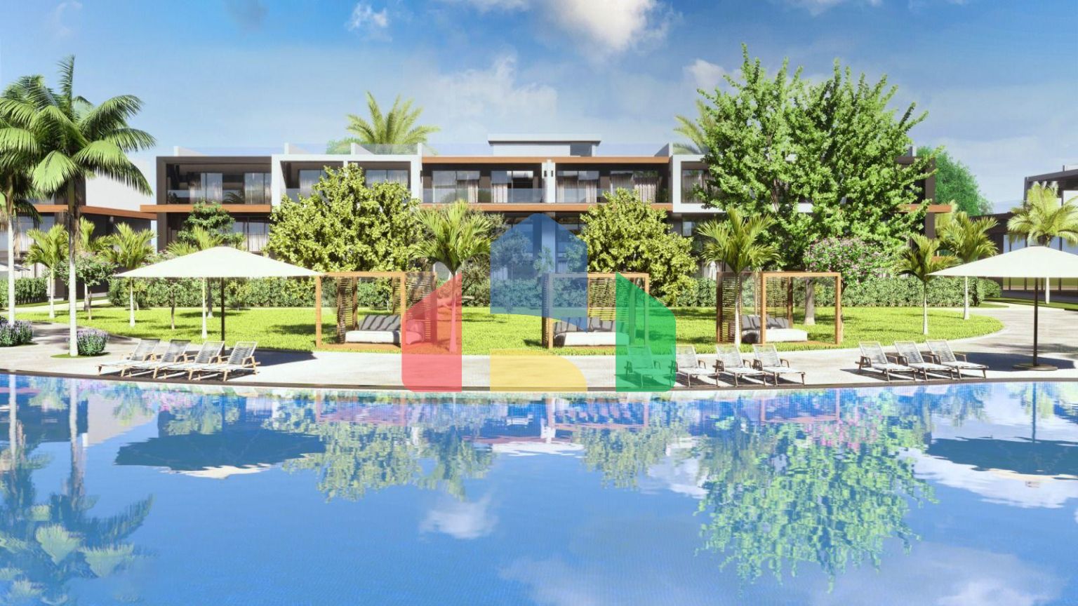 Квартира Penthouse 2+1 Duplex 130 м2с двумя террасами в Искеле