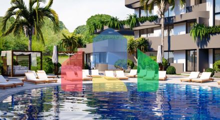 Студия 35 м2 с террасой 3м2 в новом комплексе в Ени Боазичи Студия 35 м2 с террасой 3м2 в новом комплексе в Ени Боазичи