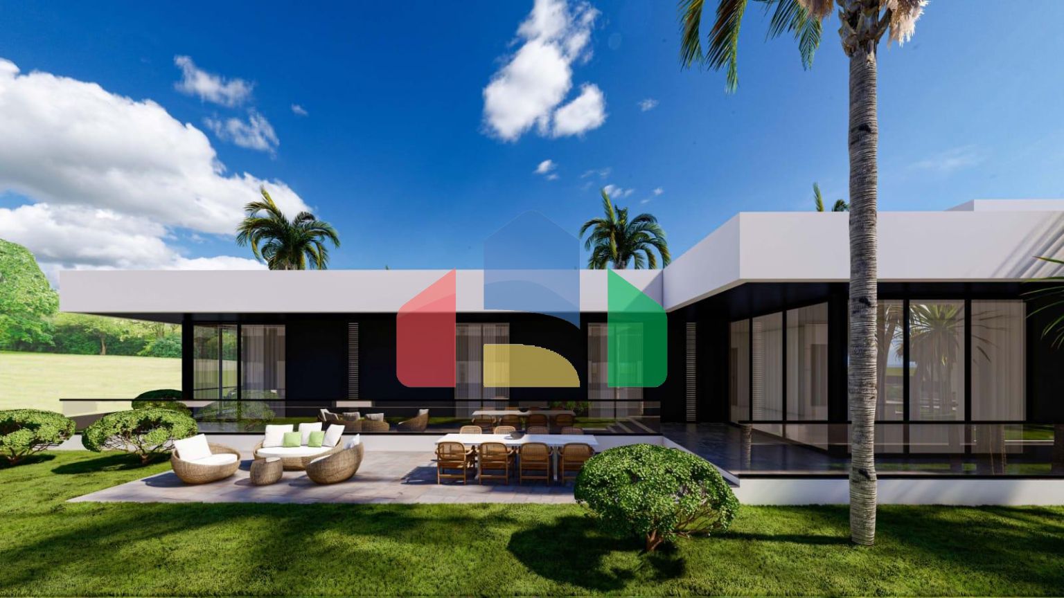 Студия 35 м2 с террасой 3м2 в новом комплексе в Ени Боазичи