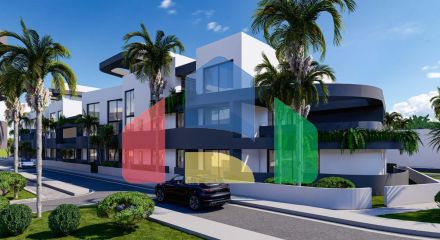 Квартира 1+1 (63 м2) с террасой 7 м2 в новом комплексе в Ени Боазичи