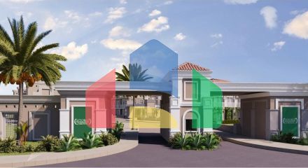 Студия 30 м2 с террасой в красивом комплексе в Искеле